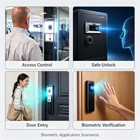 Module de reconnaissance faciale et veineuse BFP3E2 avec interphone audio bidirectionnel, UVC, UART, terminal de contrôle d'accès intelligent intégré et écran LCD