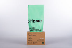 Sacs poubelles de fabrication de sacs en plastique biodégradables ECOPOLY (25 pièces en rouleau) - Product Image 6