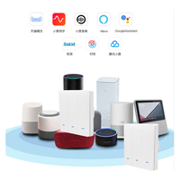 1 2 3 Gang akıllı ışık anahtarı Tuya Zigbee WiFi BLE Alexa PUSH BOTTON ile akıllı yaşam Wifi duvar anahtarı