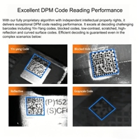Lecteur de codes-barres industriel Hikrobot IDH7000P compatible Profinet avec prise en charge multi-protocoles pour l'intégration de systèmes Siemens PLC