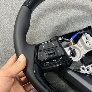 Volant noir piano pour <span class=keywords><strong>Toyota</strong></span> Hilux Revo Land Cruiser <span class=keywords><strong>GR</strong></span> Camry Land Cruiser LC200 LC300 Prado 120 150 200 Sports - Product Image 4