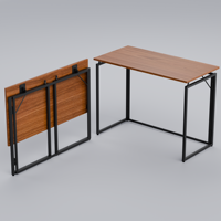 Escritorio Plegable PRORIALS para Oficina en Casa y Juegos, 80*40cm/100*50cm, Color Personalizado, Resistente, Carga de 50kg, Directo de Fábrica, ODM OEM
