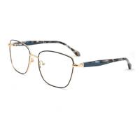Gafas Ópticas Metálicas de Moda 2026, Montura Cuadrada HG7156, Diseño Ligero de Aro Completo para Uso Diario en Adultos
