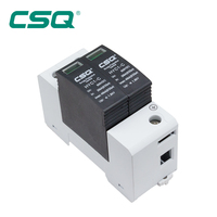 Système photovoltaïque DC SPD 40ka Protection contre les surtensions photovoltaïques Dispositif de protection 2 pôles 500V Parafoudres