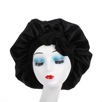 Bonnet de douche en soie pour femmes de créateur Outil de coiffure polyvalent et enveloppements pour les cheveux