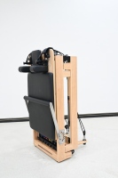 Mini Reformer Pilates Portable en Bois de Chêne de Haute Qualité, Réglable, Matériel de Gymnastique Personnalisé