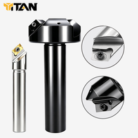 CNC SSK400R 45 °   Porte-outil de fraisage indexable pour chanfreinage, diamètre de la tige 32 mm, fraise de centrage pour centre d'usinage CNC