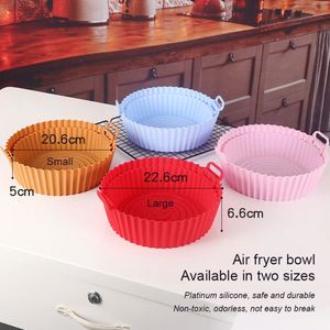 Smile Air Fryer - Reutilizable, apto para alimentos, bandeja de silicona para hornear en horno, cesta de silicona para freidora de aire - Product Image 4