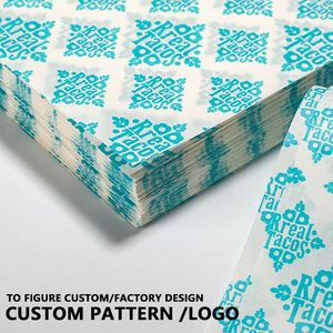 Papier d'emballage alimentaire personnalisé en gros, résistant à la graisse, avec revêtement PE pour le pain et les biscuits - Product Image 5