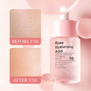 Sérum Visage Bio Éclaircissant et Hydratant à l'Acide Hyaluronique et à la Rose, Marque Blanche, GZ RTS, Commande Mixte en Gros - Product Image 3