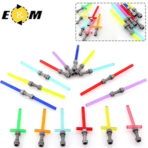 Armas Espaço Cruz Lâmina espada Building Blocks Kids Toys Lightsaber Todos os tipos