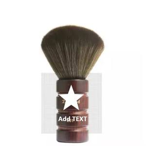 Brosse à <span class=keywords><strong>cheveux</strong></span> professionnelle en bois massif à poils doux pour salon de coiffure, pour nettoyer le cou - Product Image 6