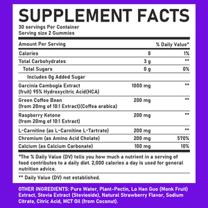 Factory Direct Garcinia Cambogia Gummies with L-Carnitine Help Mood Regulation and Stability help control food intake Gummies - Product Image 5