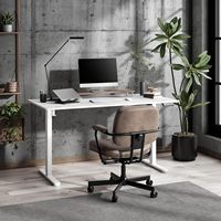 Bureau de jeu ergonomique blanc réglable en hauteur, 4 couleurs, mobilier commercial, bureau écologique