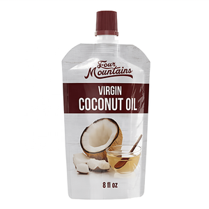 Nhựa đứng lên nước sốt Spout <span class=keywords><strong>Pouch</strong></span> với vít <span class=keywords><strong>Cap</strong></span>, cấp thực phẩm nấu ăn dầu ô liu Spout <span class=keywords><strong>Pouch</strong></span> - Product Image 4