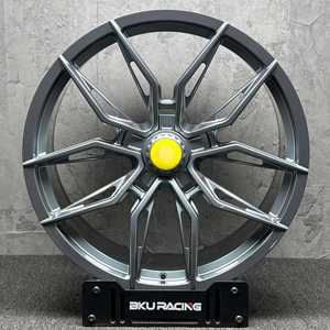 Jantes forgées Bku 5X114.3 pour <span class=keywords><strong>Ferrari</strong></span> SF90 <span class=keywords><strong>Spider</strong></span> <span class=keywords><strong>296</strong></span> GTB GT3 <span class=keywords><strong>GTS</strong></span> 812 Competizione 12Cilindri SP3 20 21 pouces, jantes en alliage personnalisées - Product Image 2