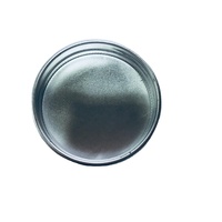 Capuchon à vis anti-déversement en aluminium doré de 53 mm pour pots cosmétiques, couleur et logo personnalisables