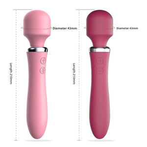 Vibromasseur en silicone à double tête Love Goddess Wand II AV rechargeable, <span class=keywords><strong>chauffant</strong></span>, à fréquence variable, pour femmes, jouet sexuel pour adultes - Product Image 5