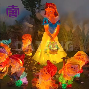 Charming Snow White And Seven Dwarfs <b>Led</b> Lamp For Outdoor Christmas And Festival Decorations Ip65 Waterproof Holiday <b>Lights</b> - Product Image 4