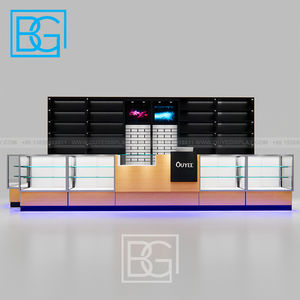 Bar Smoke Shop espositore in legno miglior fornitore negozio di fumo forniture dispensario Display negozio di tabacco Online - Product Image 3