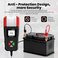 Testeur de batterie de voiture BM550 Ultra 5-12V 100-2000CCA Testeur de charge de batterie au plomb-acide avec outils de diagnostic OBD2 avec imprimante intégrée