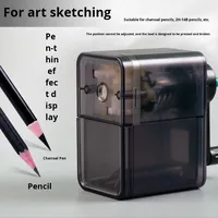 Taille-crayon mécanique en plastique pour les élèves du primaire, pour le dessin et le croquis