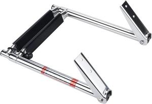 [USA auf Lager] Winibo 2-Stufen Edelstahl-Bootsleiter mit Rutschfesten Stufen Hochbelastbare Einstiegsleiter für Barsch-Angeln - Product Image 3