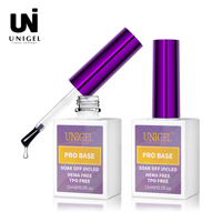 Gel de base super auto-nivelant OEM ODM en gros, résistant à l'usure, non toxique, écologique, gel UV LED pour ongles, couche de finition pour salon CE