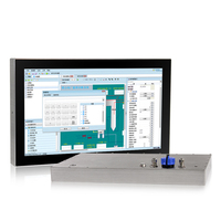 Taille de personnalisation d'usine IP66 PC industriel entièrement étanche à écran tactile tout en un avec plusieurs interfaces d'extension