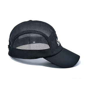 หมวกแคมป์ปิ้ง 5 แผง แห้งเร็ว สำหรับผู้ชายและผู้หญิง ระบายอากาศได้ดี เหมาะสำหรับกิจกรรมกลางแจ้ง น้ำหนักเบา ใช้สำหรับวิ่ง เดินป่า ตั้งแคมป์ พร้อมโลโก้แบบกำหนดเองได้ - Product Image 4