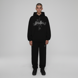 เสื้อฮู้ดซิปแฟชั่นสตรีทแวร์ผ้าฟลีซ แต่งคริสตัล 100% ผ้าฝ้าย สำหรับฤดูหนาว รุ่นใหม่ทันสมัย พร้อมโลโก้สั่งทำได้ - Product Image 1