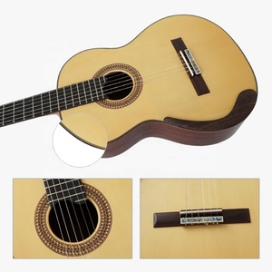 <span class=keywords><strong>Guitarra</strong></span> Clásica de la <span class=keywords><strong>Mejor</strong></span> Marca China Aiersi, Nivel Maestro, Tapa de Cedro, Refuerzo de Sonido de Celosía, en Venta - Product Image 4