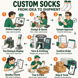 Chaussettes de sport décontractées d'automne <span class=keywords><strong>100</strong></span>% <span class=keywords><strong>coton</strong></span> respirantes légères mi-mollet couleur unie chaussettes en <span class=keywords><strong>coton</strong></span> logo personnalisable - Product Image 2