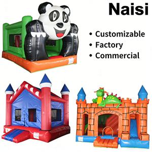 Castillo Inflable de Burro para Niños, Precio de Fábrica, Lona de PVC de 0.55 mm, Castillo Inflable de Burro Divertido para Niños - Product Image 2