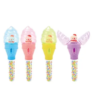 Christmas gift ice cream shape sweet jelly bean candy and toys