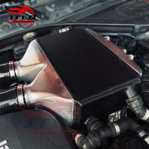 Kit de mise à niveau de l'<span class=keywords><strong>intercooler</strong></span> supérieur en aluminium CNC pour moteur BMW S55 M2C M3 <span class=keywords><strong>M4</strong></span>, ensemble complet avec tous les tuyaux d'<span class=keywords><strong>intercooler</strong></span> - Product Image 3