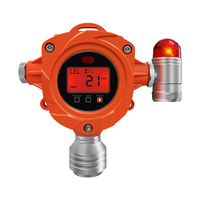 Panneau de commande de détecteur de gaz fixe 4-20mA RS485 pour CO, CO2, H2S, O2, CH4, NH3, GPL, gaz naturel, COV, avec alarme sonore et lumineuse, antidéflagrant