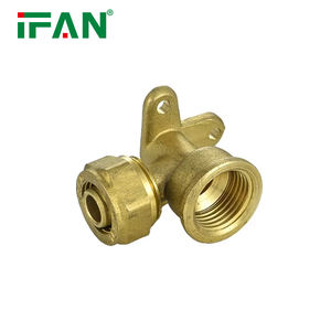 Raccordi in Ottone IFAN per Impianti Idraulici, Immagini dei Tubi PEX, Raccordi PEX 16mm, Raccordo a Compressione in Ottone - Product Image 1