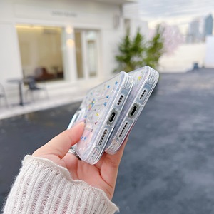 Tùy chỉnh thiết kế long lanh bướm mạ điện điện thoại bìa cho <span class=keywords><strong>Iphone</strong></span> 17 2.5 độ dày khá điện thoại di động trường hợp - Product Image 3