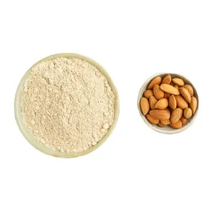 Ingredientes saudáveis do alimento descascado amêndoa farinha/pó