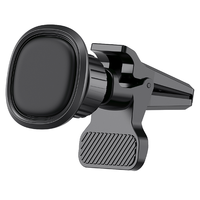 Support de téléphone portable magnétique universel à 360 degrés pour grille d'aération de voiture, le plus vendu, avec 4 aimants