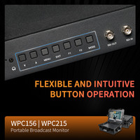 Moniteur de terrain polyvalent SEETEC WPC156, 15,6 pouces, entrées multiples (/SDI), pour diverses caméras, ODM