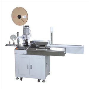 Automatic <b>Thin</b> <b>Wire</b> 5 Small <b>Wires</b> Cutting Stripping Crimping Tin Dipping Machine - Product Image 1
