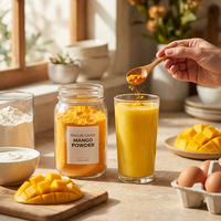 Wild Mango Plant Extract Poeder Gefreeze-droogd Natuurlijk Fruitpoeder Grondstof Voedselingrediënt