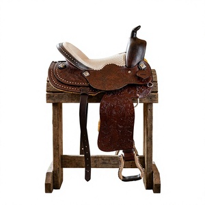 Silla de Montar Inglesa de Alta Calidad BS International, Cuero Genuino, Estructura de Madera, Accesorios Personalizados, Herrajes SUS304, Modelo NA70 - Product Image 1