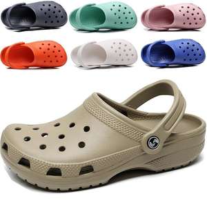 Vente en gros de sabots en caoutchouc antidérapants pour infirmières, hommes, femmes, enfants, sabots classiques, mules, crocs, chaussures, sandales - Product Image 3