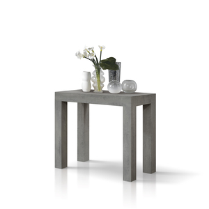 โต๊ะคอนโซล Adele สีเทาซีเมนต์เคลือบเมลามีน สำหรับใช้ภายในอาคาร - Product Image 1