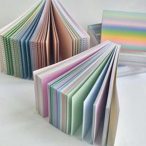 Art Color Pattern Loose Leaf Memo Pad Notebooks Creative Stationery for Office School Use Modern Design Paper Can Memos - Product Image 4