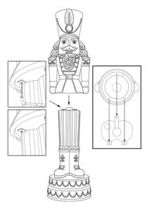 Soldado de 168 Pulgadas con 17 Luces y 15 Tiras de Luces - Product Image 4
