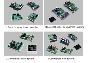 OEM ODM nguồn không khí sưởi ấm làm mát máy nước nóng DC biến tần số bơm nhiệt điều khiển Bảng điều khiển pcba - Product Image 6